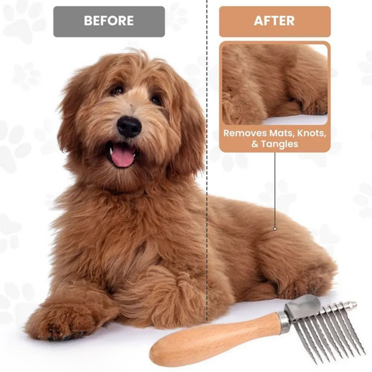 Dematting Rake for Dogs