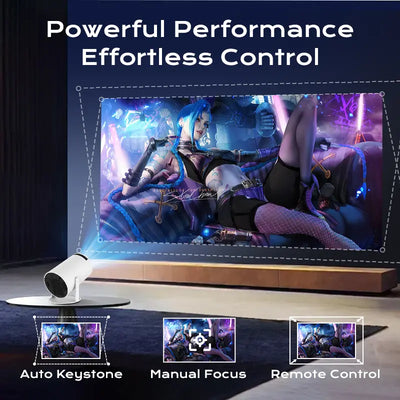 Cinematic Mini Projector