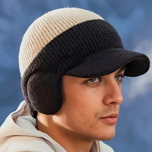 Winter Knitted Earflap Hat