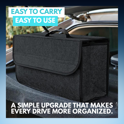 Foldable Car Trunk Storage Organizer