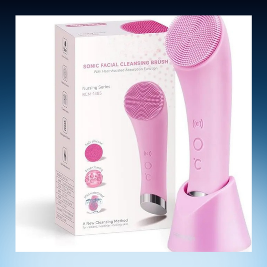 Heated Sonic Facial Cleansing Brush