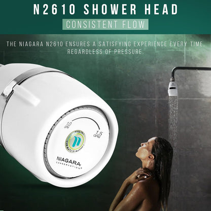 EcoPulse Water-Saving Shower Head