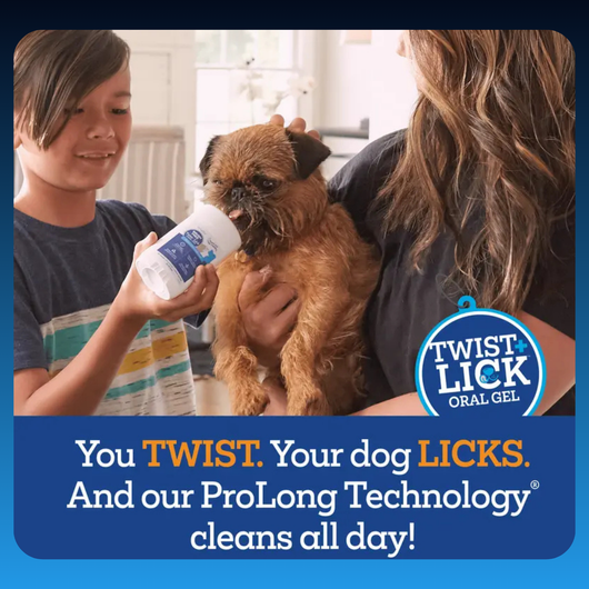 Twist and Lick Dental Gel for Dogs