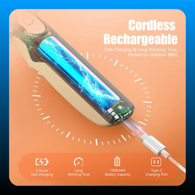 Electric BBQ Grill Cleaning Brush