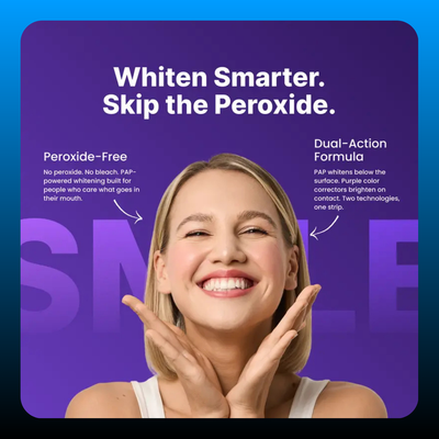 Purple Teeth Whitening Strips