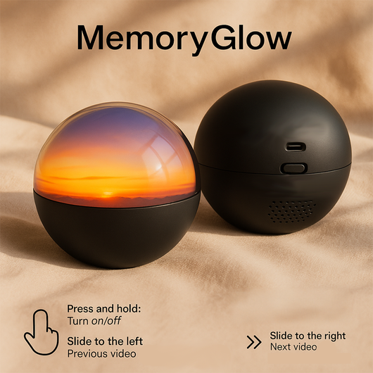 MemoryGlow – Personalized Video Light Orb