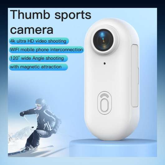 Magnetic Wearable Action Camera