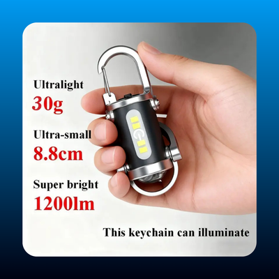 Rechargeable Mini Keychain Flashlight