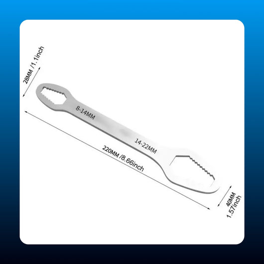 Dual Head Adjustable Spanner Wrench