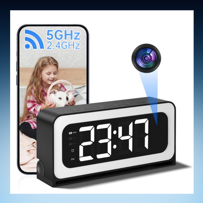 HD Smart Clock Camera