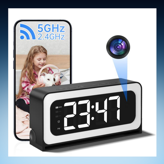 HD Smart Clock Camera