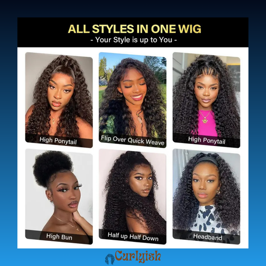 Curlyish - Water Wave Wig
