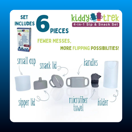 4-in-1 Sip & Snack Set