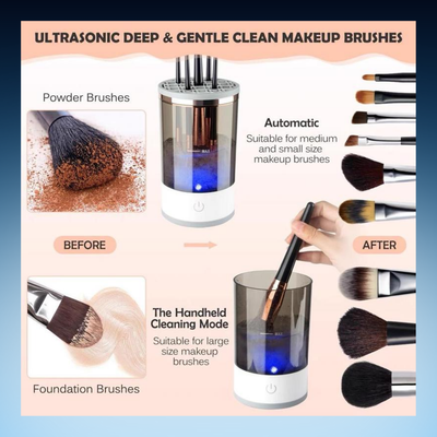 Electric Makeup Brush Cleaning Station