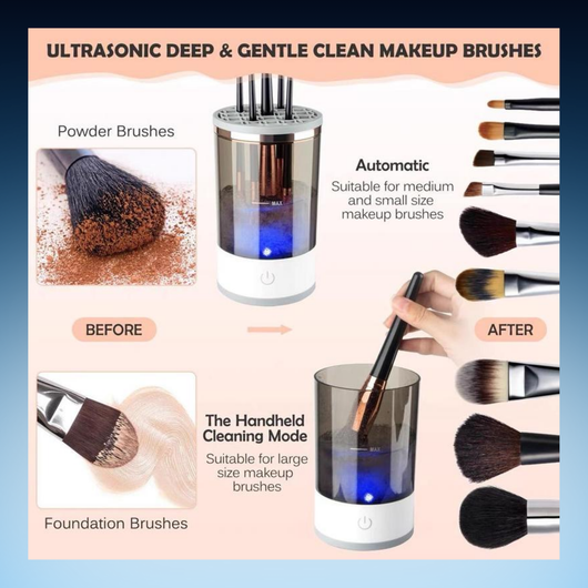 Electric Makeup Brush Cleaning Station
