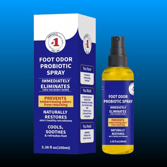 Foot and Shoe Odor Eliminator Spray