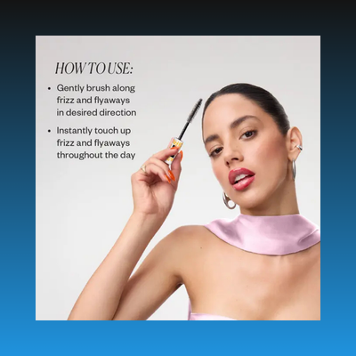Frizz and Flyaway Gel Hair Taming Wand