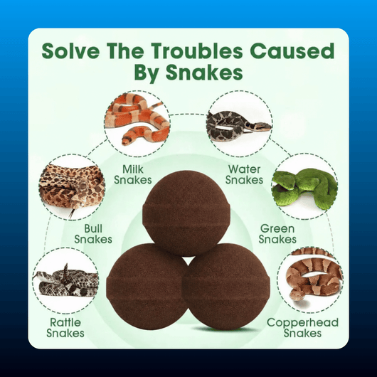 Outdoor Snake Repellent Balls (10 Pack)