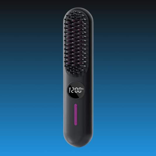 Portable Hair Straightener Brush