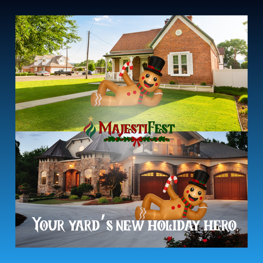 MajestiFest - GingerBread Man Inflatable