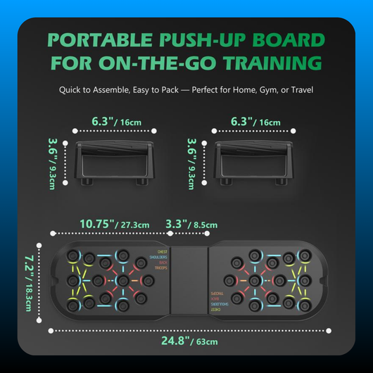 Abdominal And Chest Muscle Training Folding Push Up Stand