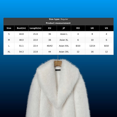 Cropped Faux Fur Collared Coat