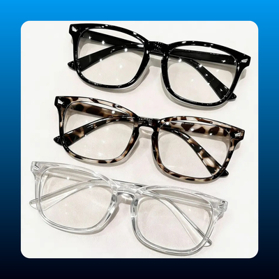 Unisex Blue Light Blocking Glasses Set