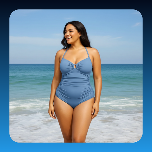 Plus Size Smart Sculpt Shaping Swimsuit
