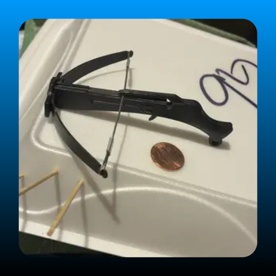 Toothpick Launcher Crossbow