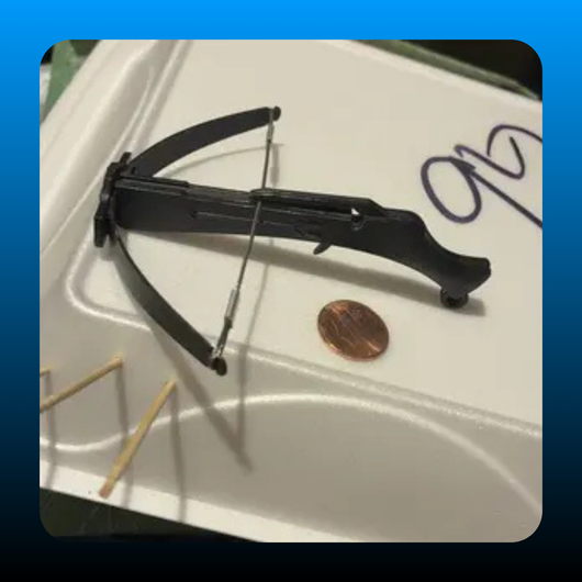 Toothpick Launcher Crossbow