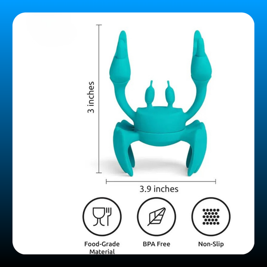 Crab Silicone Utensil Rest