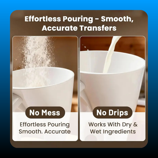 Flour Funnel for Tilt-Head Stand Mixers