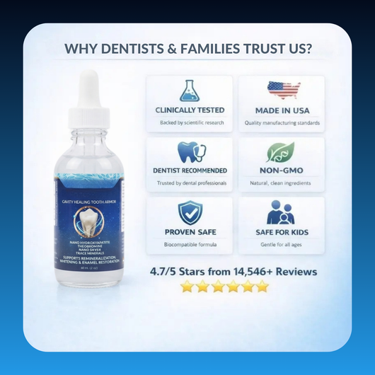 Oral Care Drops for Sensitive Teeth & Anti-Cavity Support