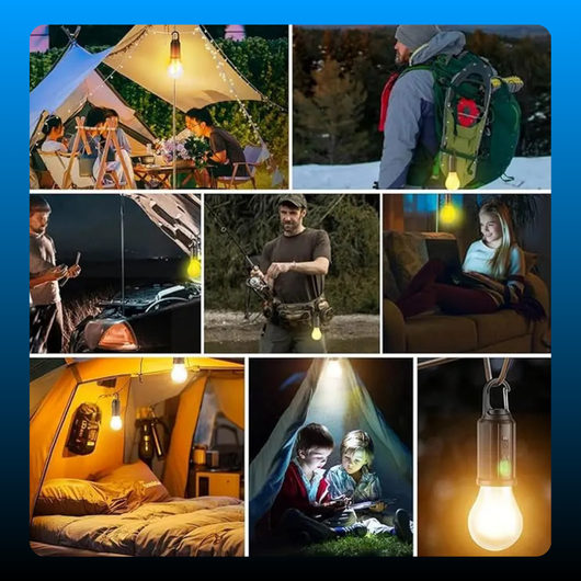 Waterproof Clip Hook Solar Outdoor Lights (2 Pack)