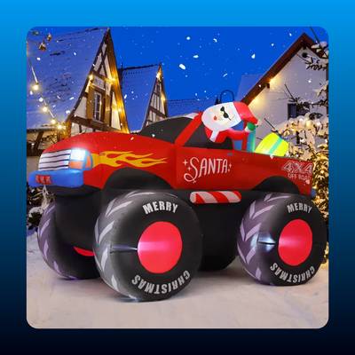 Inflatable Halloween Monster Truck
