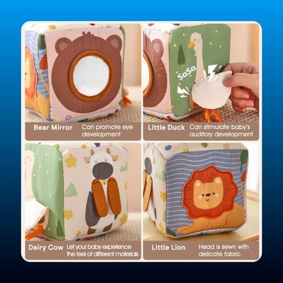 Montessori Soft Cloth Tissue Box