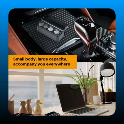 Car Coin Storage Box