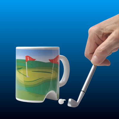 Mini Golf Coffee Mug Set