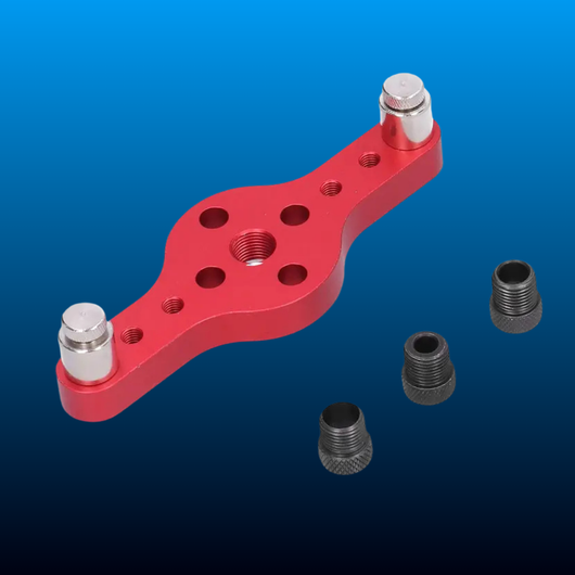 Premium Aluminium Drill Hole Guide Jig with Greenish Anti-Corrosive Paint