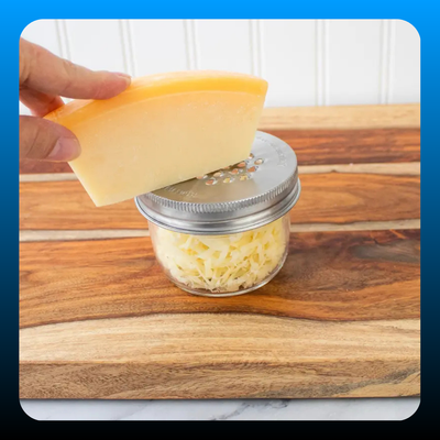 Grater / Shredder Stainless Steel Lid for Mason Jars