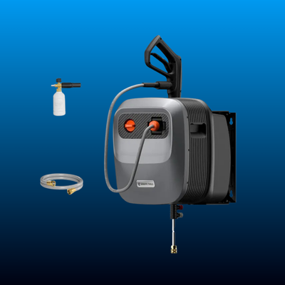 Wall Mounted Retractable Pressure Washer