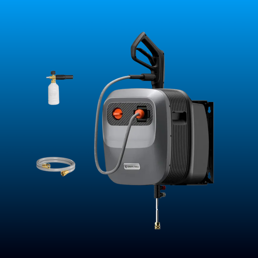 Wall Mounted Retractable Pressure Washer