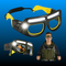 Rechargeable LED Headlamp Glasses