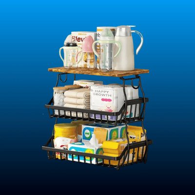 3-Tier Fruit and Vegetable Basket