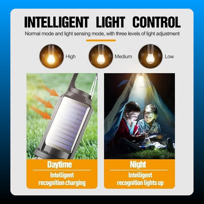 Waterproof Clip Hook Solar Outdoor Lights (2 Pack)