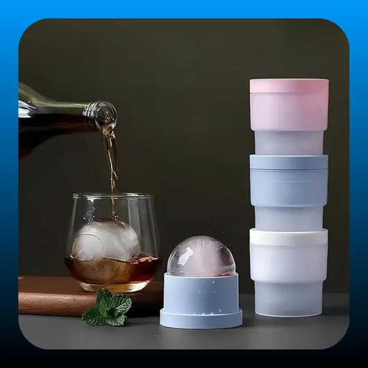 3pcs Silicone Ice Ball Molds