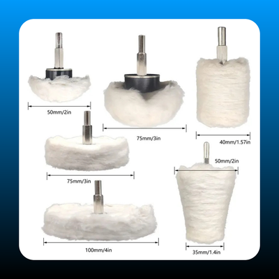 6PCS Buffing Wheel for Drill