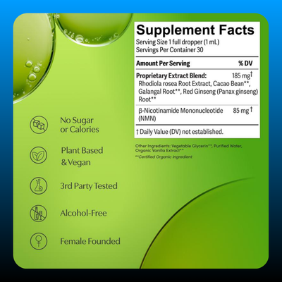 Energy and Longevity Liquid Herbal Drops