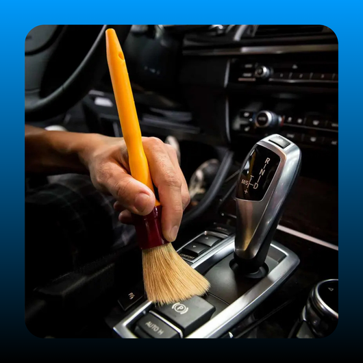 Boar's Hair Car Detailing Brush