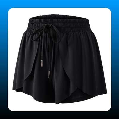 2 in 1 Flowy Running Shorts for Women